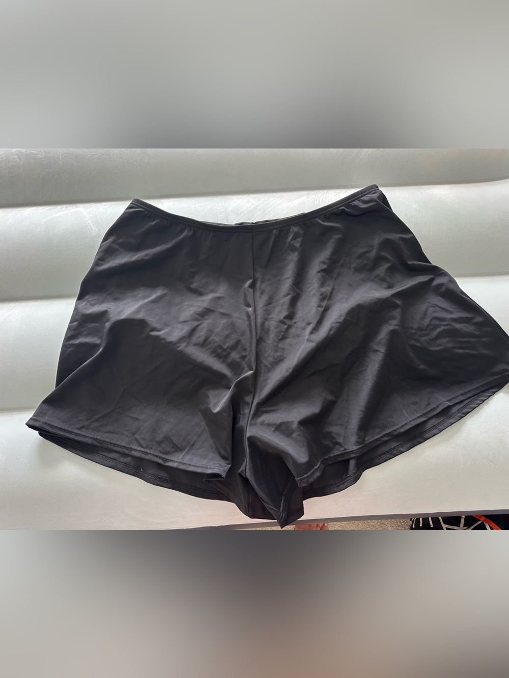 Fit4 U Black Swim Bikini Shorts for Women size 18W
